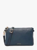 Sac Bandoulire Tradition Cuir Etrier Bleu tradition ETRA0141